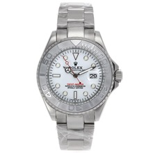 Rolex Yacht-Master Replica watch SS White Dial
